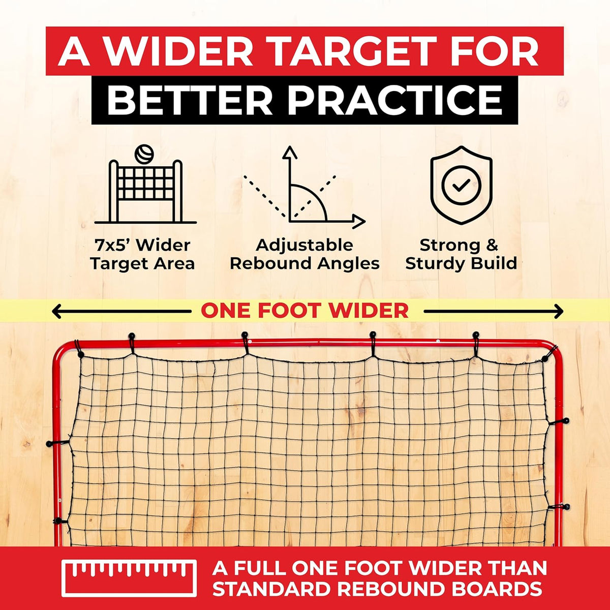 7x5 FT Volleyball Rebounder